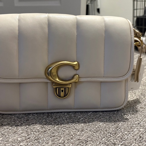 COACH Restored Studio Shoulder Bag With Quilting - Picture 3 of 4